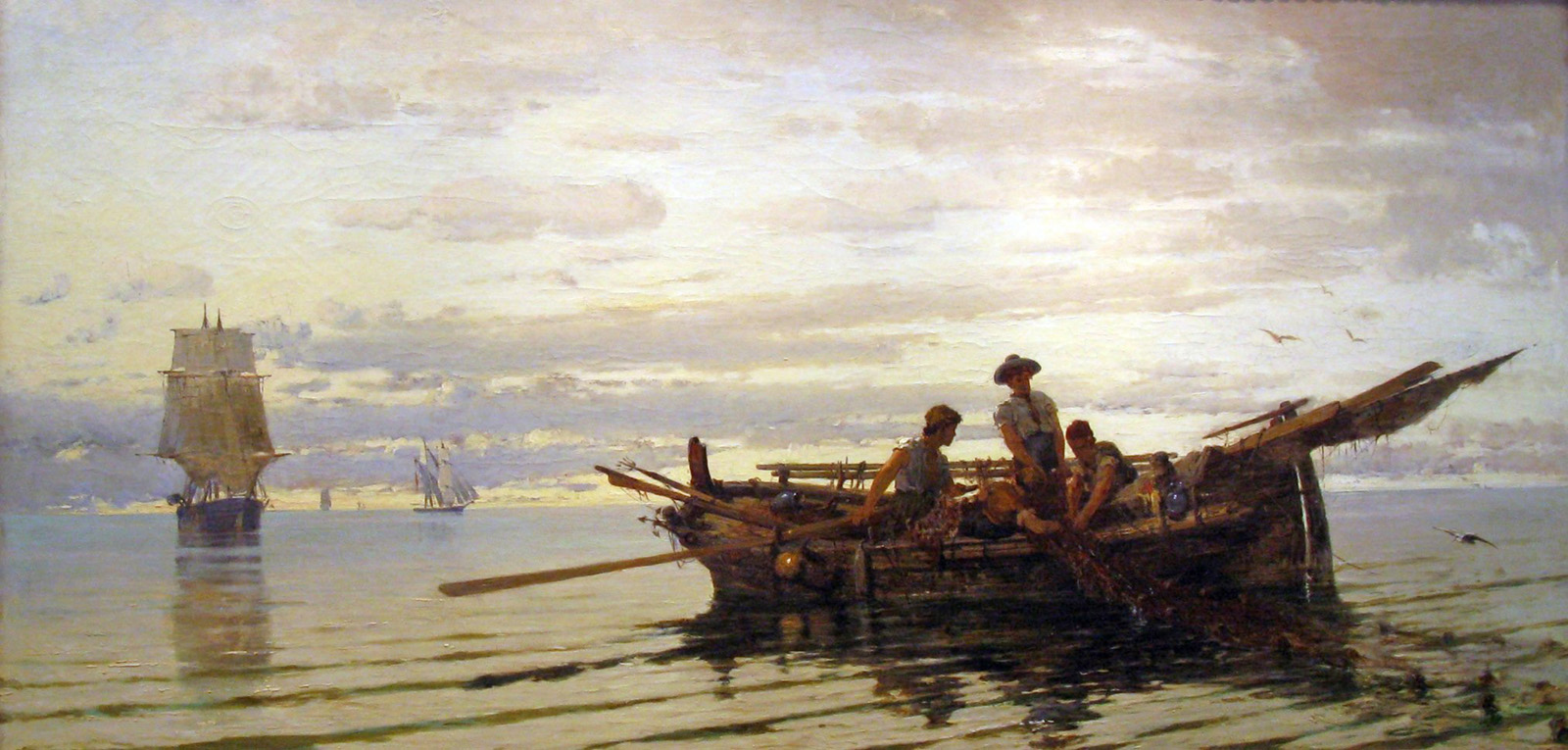 collecting the nets